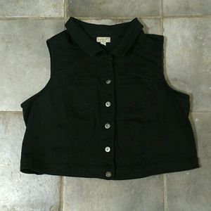 Black vest